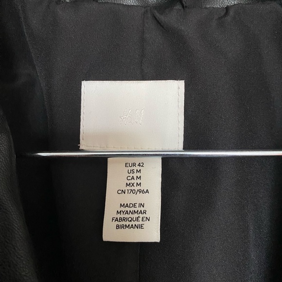 H&M fitted lined single breasted blazer - Picture 5 of 6